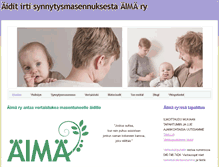 Tablet Screenshot of aima.fi